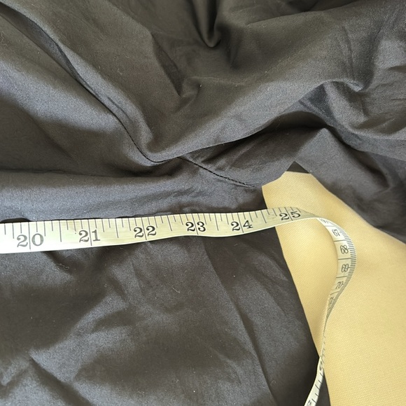 Madewell Bubble-Sleeve‎ Top in Poplin Womens Size 14 Black - Picture 5 of 9